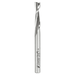 1/4" x 3" Aluminum Cutting Up-Cut Spiral Router Bit, 2-Flute, 1/4" Shank