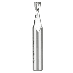 5/16" x 3-1/4" Aluminum Cutting Up-Cut Spiral Router Bit, 2-Flute, 1/2" Shank