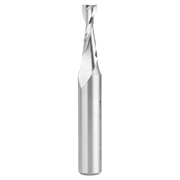 5/16" x 3-1/2" Aluminum Cutting Up-Cut Spiral Router Bit, 2-Flute, 1/2" Shank