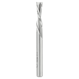1/4" x 3" Aluminum Cutting Down-Cut Spiral Router Bit, 2-Flute, 1/4" Shank