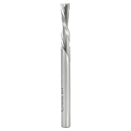 1/4" x 3-1/4" Aluminum Cutting Down-Cut Spiral Router Bit, 2-Flute, 1/4" Shank