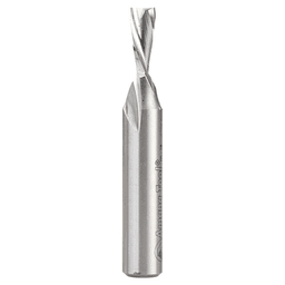5/16" x 3-1/4" Aluminum Cutting Down-Cut Spiral Router Bit, 2-Flute, 1/2" Shank
