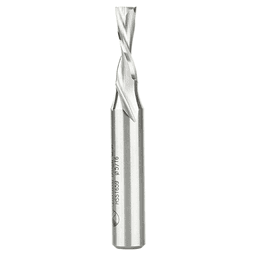 5/16" x 3-1/2" Aluminum Cutting Down-Cut Spiral Router Bit, 2-Flute, 1/2" Shank