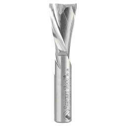3/4" x 3-1/4" Aluminum Cutting Down-Cut Spiral Router Bit, 2-Flute, 1/2" Shank