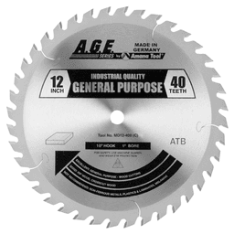 10" x 40 Teeth General Purpose Cross-Cut/Cut-Off Saw Blade