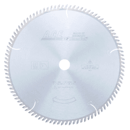 12" x 96 Teeth Cross-Cut/Cut-Off Circular Saw Blade, 30mm Bore Diameter