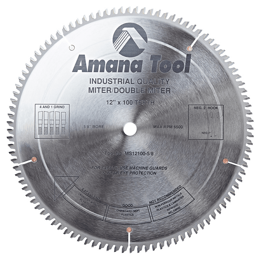 12" x 100 Teeth Miter Circular Saw Blade