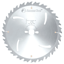 12" x 24-Teeth Euro Rip Saw Blade with Cooling Slot
