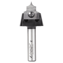 RC-1058 1/4" Radius x 7/8" x 1/2" Tru Point Roundover Insert CNC System Router Bit, 1/2" Shank