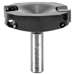 2-1/2" x 2-1/2" Insert Spoilboard Surfacing/Rabbeting/Flycutter/Slab Leveler/Surface Planer Router Bit, 1/2" Shank