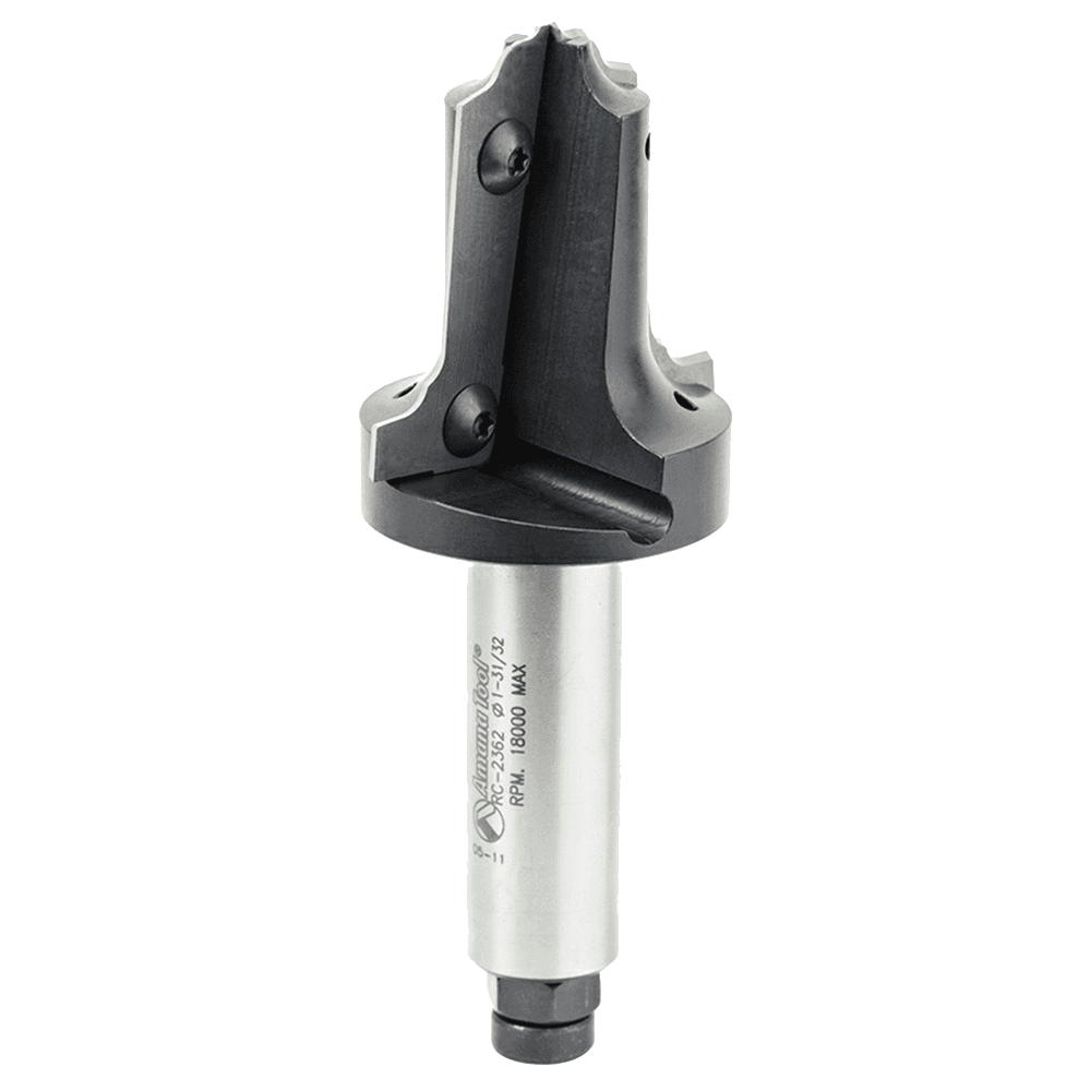 2" Dia x 2-3/8" CNC Insert Multi Profile, 3/4" Shank