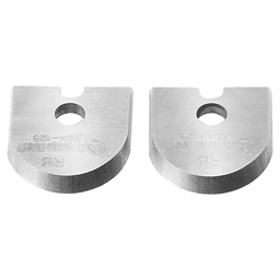 8mm Radius Insert Carbide Knives for Radius Profile no. 61164 (2 Pieces)