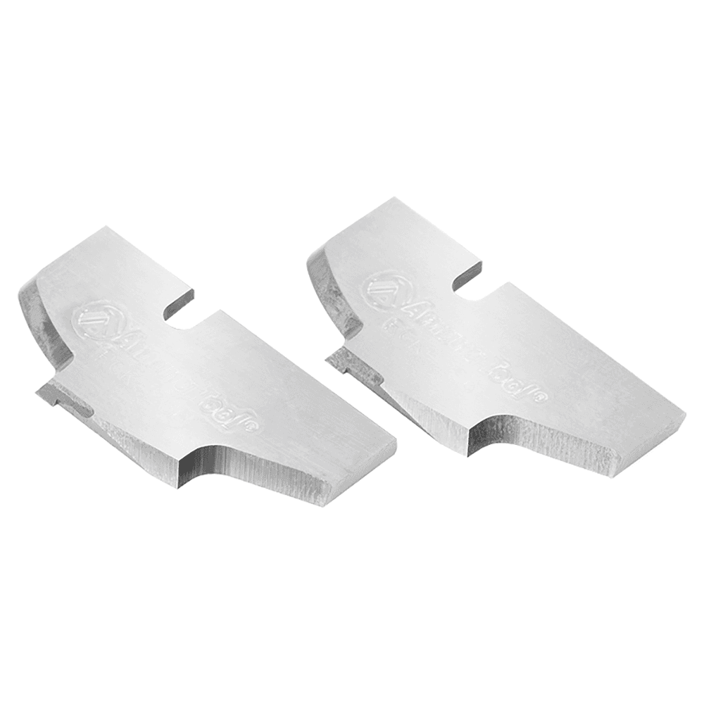 RCK-256 Insert Cabinet Door Edge Solid Carbide Insert Knives for RC-2120, Pair of 2