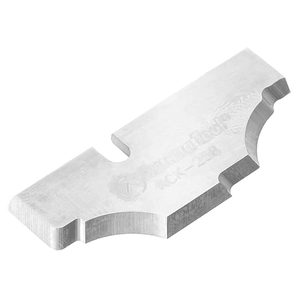 RCK-258 Insert Cabinet Door Edge Solid Carbide Insert Knives for RC-2120, Pair of 2