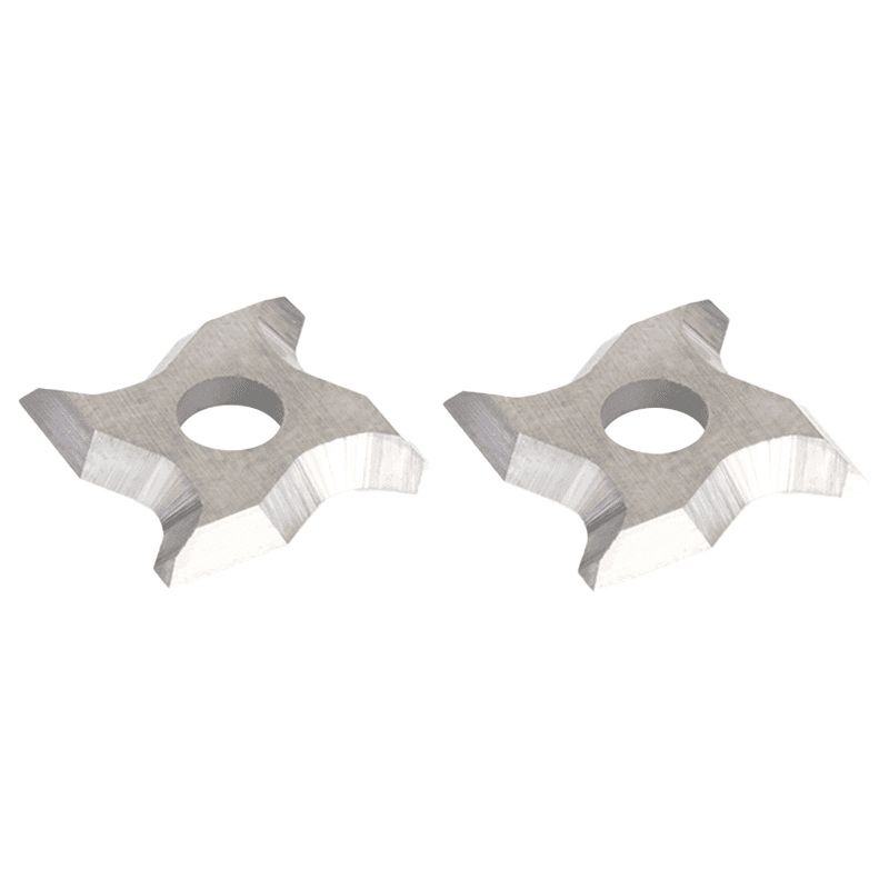 RCK-265 12mm x 12mm x 1.5mm 1/16 Radius Insert Knives for RC-49492, Pair of 2