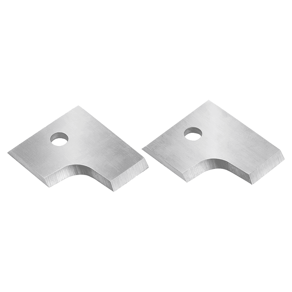 Solid Carbide Insert Knives 5mm Radius for Double Rounding/Chamfering System RC-2204 (2 Pieces)