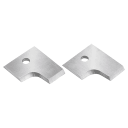 Solid Carbide Insert Knives 5mm Radius for Double Rounding/Chamfering System RC-2204 (2 Pieces)