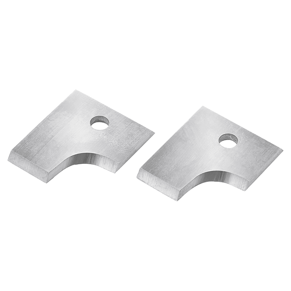 Solid Carbide Insert Knives 5mm Radius for Double Rounding/Chamfering System RC-2206 (2 Pieces)