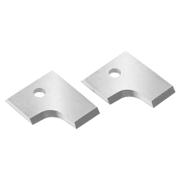 Solid Carbide Insert Knives 6mm Radius for Double Rounding/Chamfering System RC-2206 (2 Pieces)