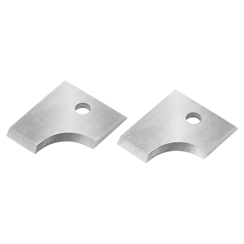Solid Carbide Insert Knives 6mm Radius for Double Rounding/Chamfering System RC-2208 (2 Pieces)