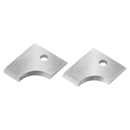 Solid Carbide Insert Knives 6mm Radius for Double Rounding/Chamfering System RC-2208 (2 Pieces)
