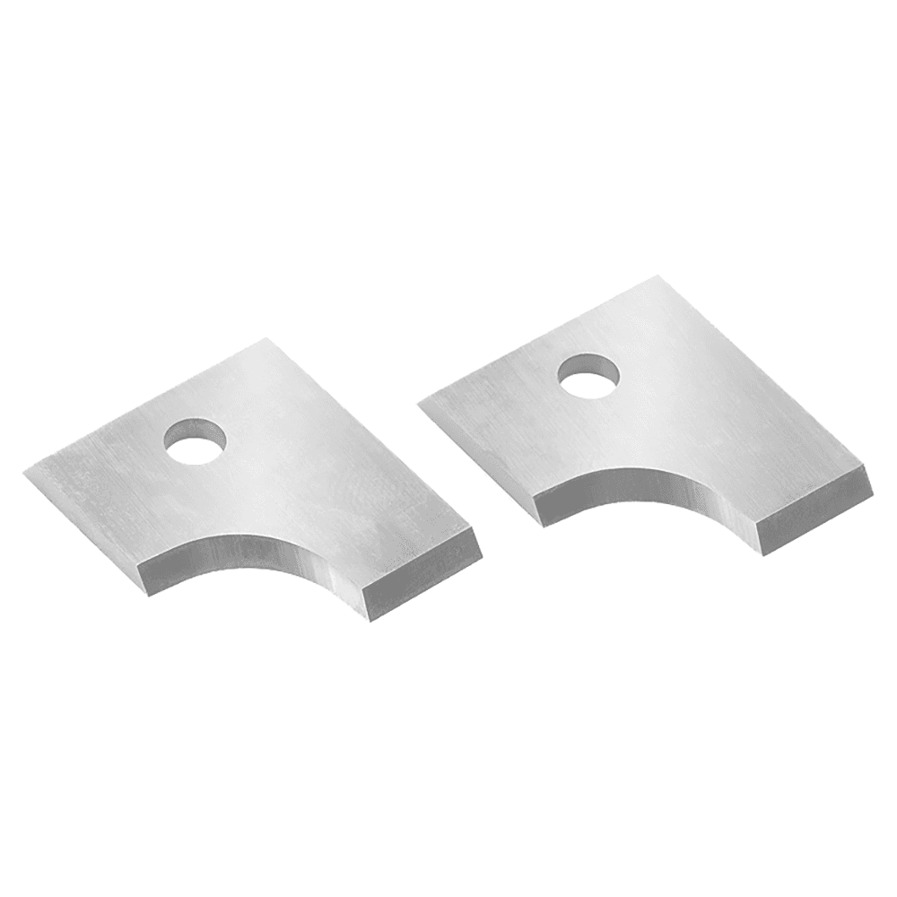 Solid Carbide Insert Knives 8mm Radius for Double Rounding/Chamfering System RC-2208 (2 Pieces)