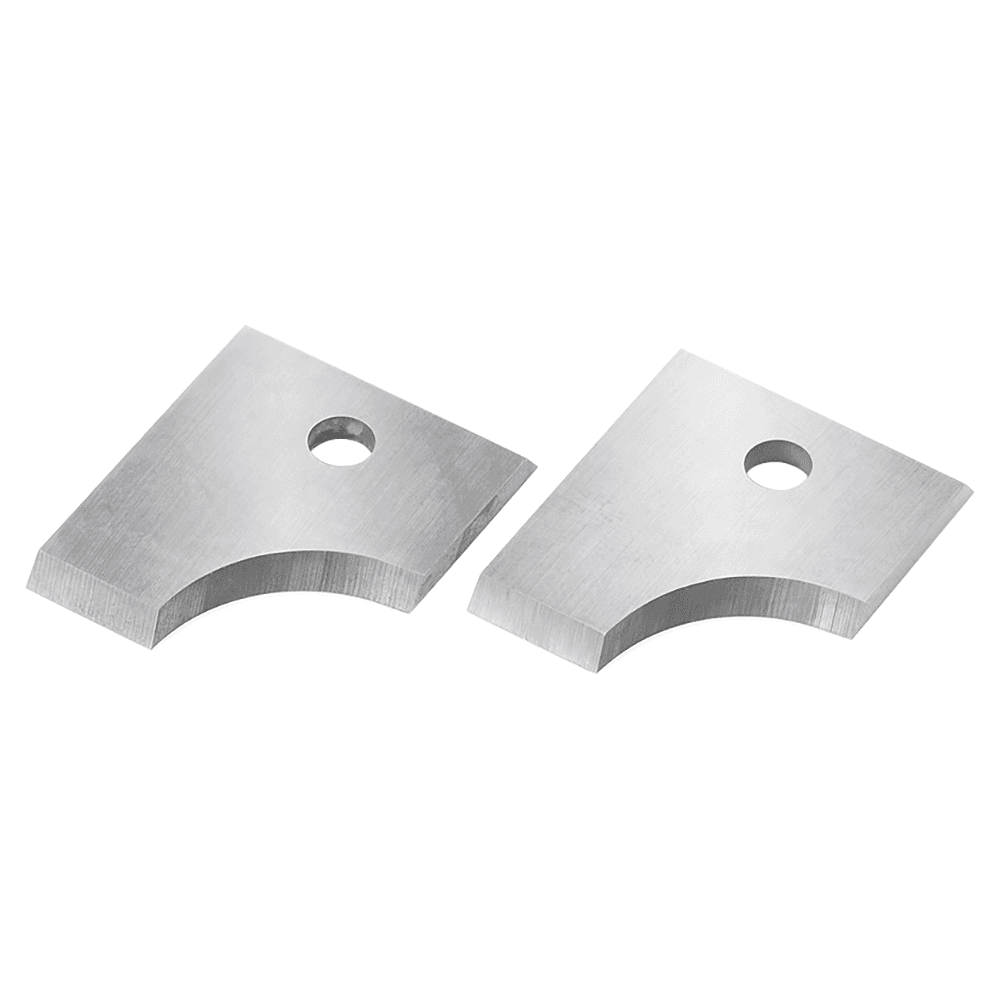 Solid Carbide Insert Knives 8mm Radius for Double Rounding/Chamfering System RC-2210 (2 Pieces)