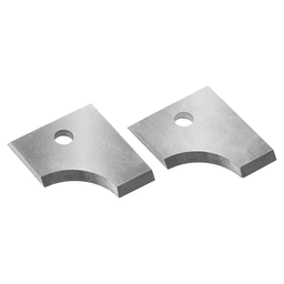 Solid Carbide Insert Knives 10mm Radius for Double Rounding/Chamfering System RC-2210 (2 Pieces)