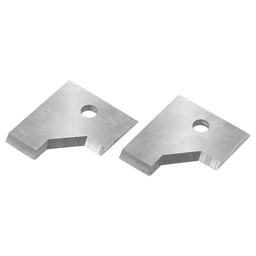 RCK-290 Solid Carbide 45° Angle Insert Knives for Double Rounding/Chamfering System RC-2212, Pair of 2