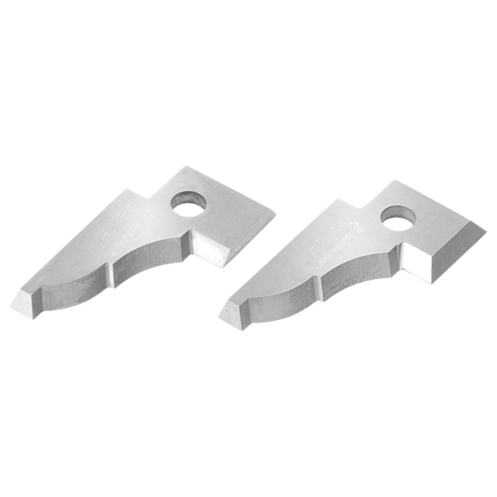 RCK-294 Solid Carbide Classical Bead/Cove Insert Knives for Insert Profile-Counter Set, Pair of 2