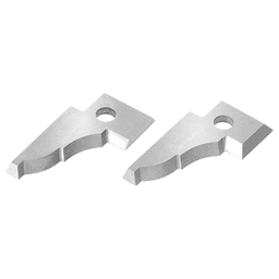 RCK-294 Solid Carbide Classical Bead/Cove Insert Knives for Insert Profile-Counter Set, Pair of 2