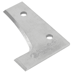 RCK-324 49mm x 35mm x 2mm CNC Insert Knives for 3-Flute, Multi-Profile RC-4070, Pair of 2