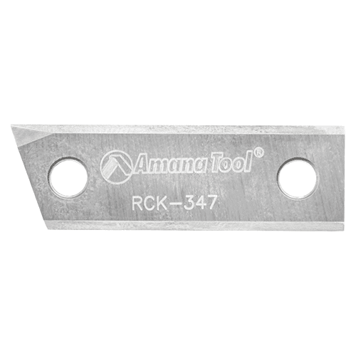 29.8mm x 12mm x 1.5mm Carbide V-Groove General Purpose Replacement Insert Knife for RC-1111