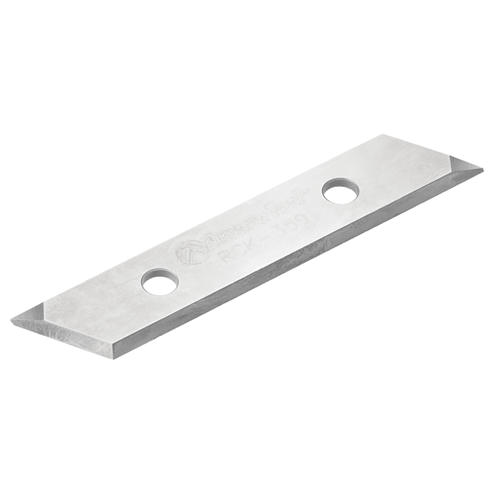 60mm x 12mm x 1.5mm Solid Carbide V-Groove MDF Insert Knife for RC-1034