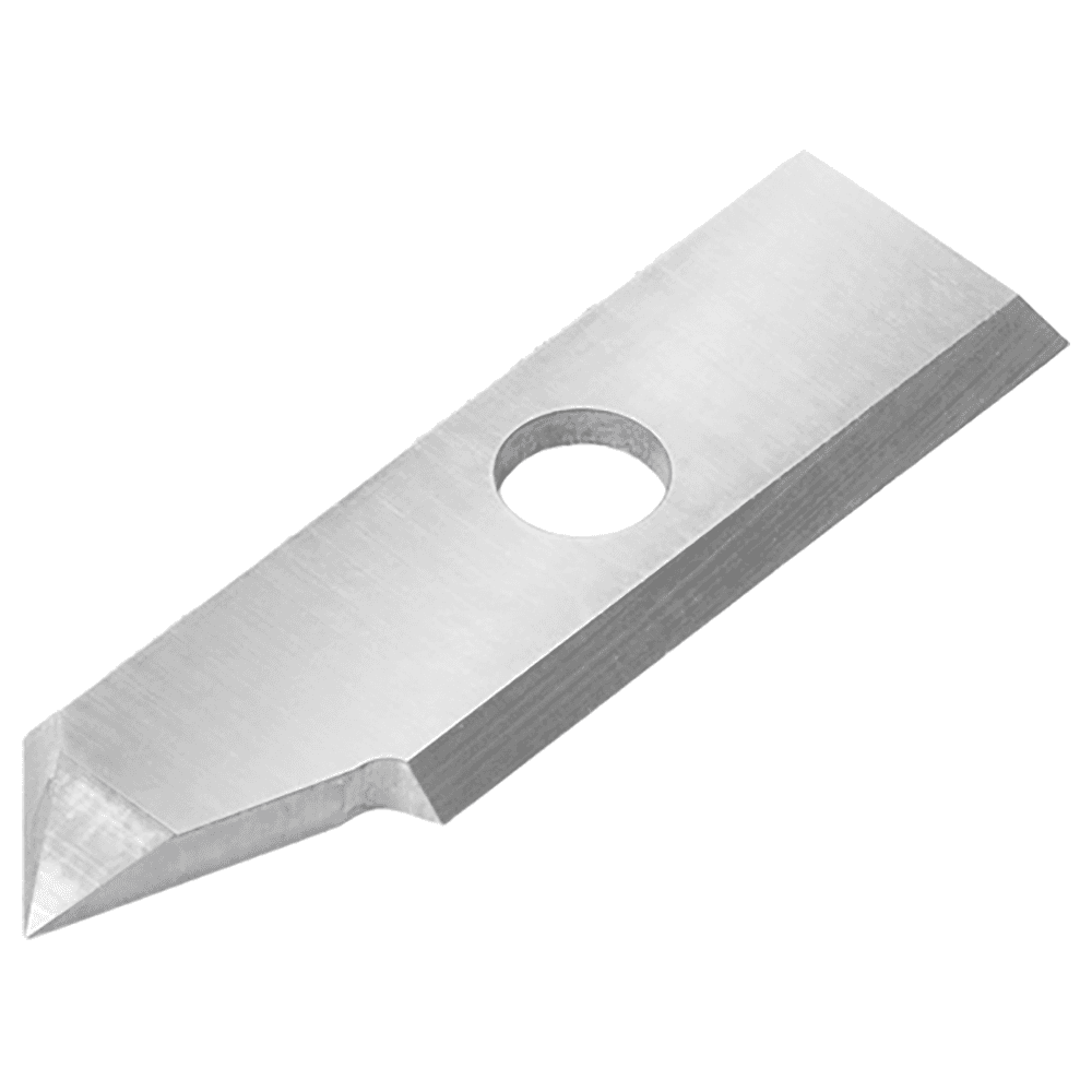 RCK-390 90° x 0.005" Solid Carbide Insert V-Tip Engraving Knife for In-Groove System