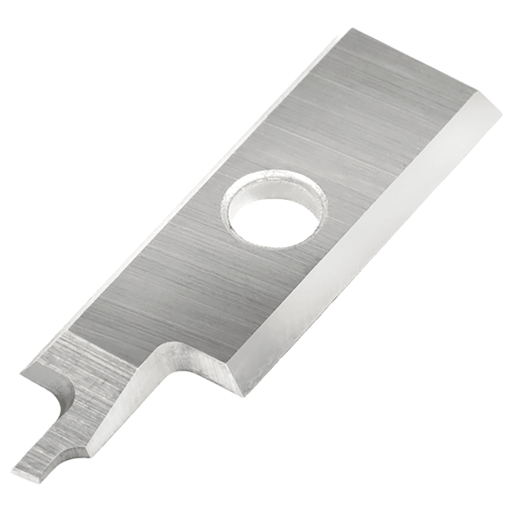 RCK-400 1/8" x 3/16" Solid Carbide Straight Plunge Insert Engraving Knife for In-Groove System