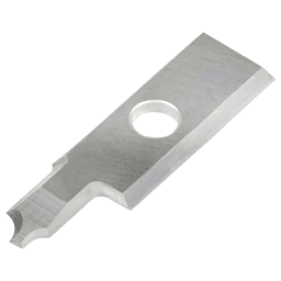 RCK-412 5/16" x 3/32" Radius Solid Carbide Corner Round Insert Engraving Knife for In-Groove System
