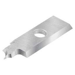 RCK-416 7/64" x 1/8" Radius Solid Carbide Point Round Over Insert Engraving Knife for In-Groove System