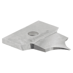 RCK-473 7/8" x 1/4" Radius Solid Carbide Insert Knife for Tru Point Roundover Insert CNC System