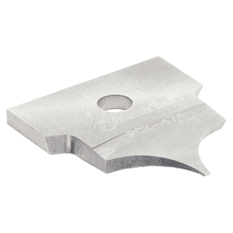 RCK-474 7/8" x 5/16" Radius Solid Carbide Insert Knife for Tru Point Roundover Insert CNC System
