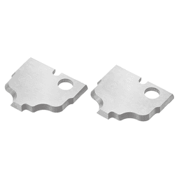 Solid Carbide Ogee MDF/Wood Plunge Form Insert Knives for RC-2481 (2 Pieces)