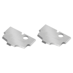 Solid Carbide Ogee MDF/Wood Plunge Form Insert Knives for RC-2496 (2 Pieces)