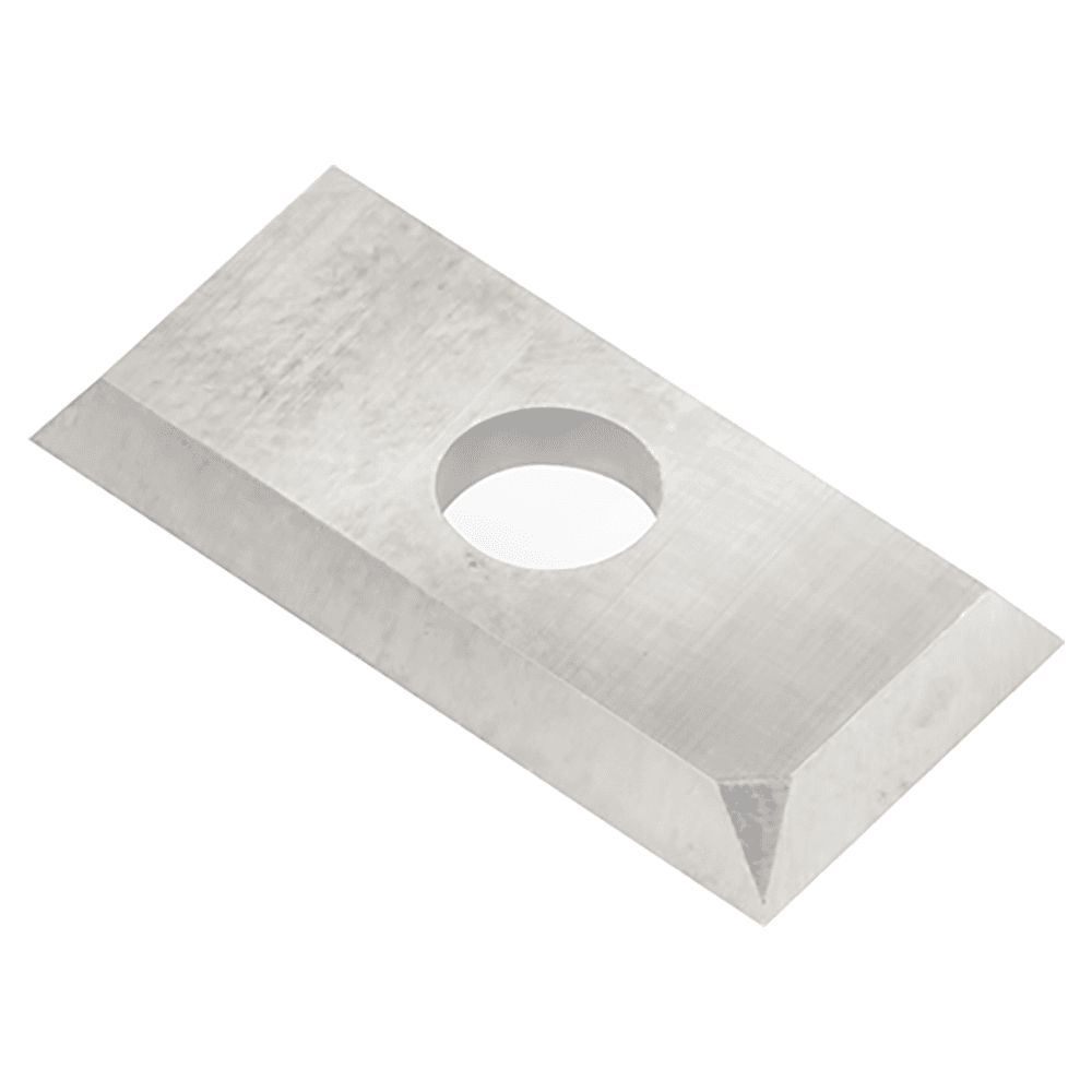 47/64" x 23/64" x 1/16" Solid Carbide V-Groove MDF Insert Knife for RC-1141