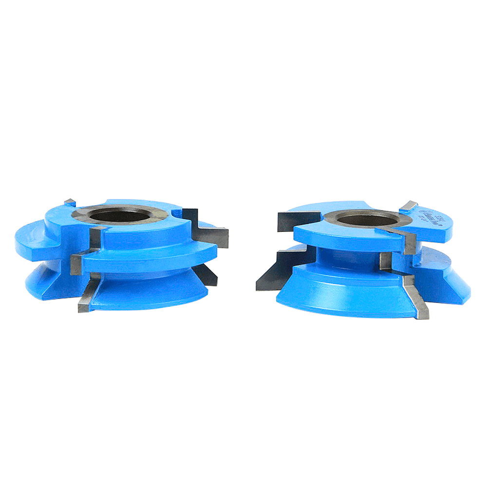 2-3/4" 2-Piece 3-Wing V Paneling Cutter Set for 3/4" - 1" Material