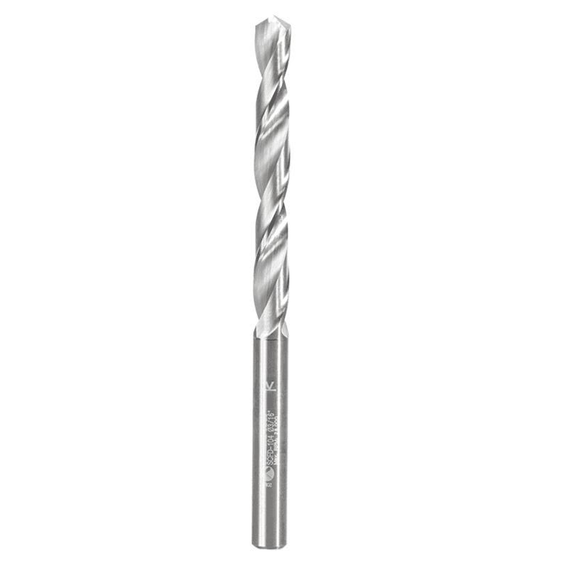 3/16" x 2-3/4" CNC 4-Facet 118° Drill Point Bit, 3/16" Shank