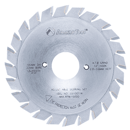 100mm x 24 Teeth Adjustable Type Scoring Saw Blade