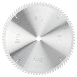 10" x 80 Teeth Thin Kerf Trim Saw Blade, Alternate Top Bevel