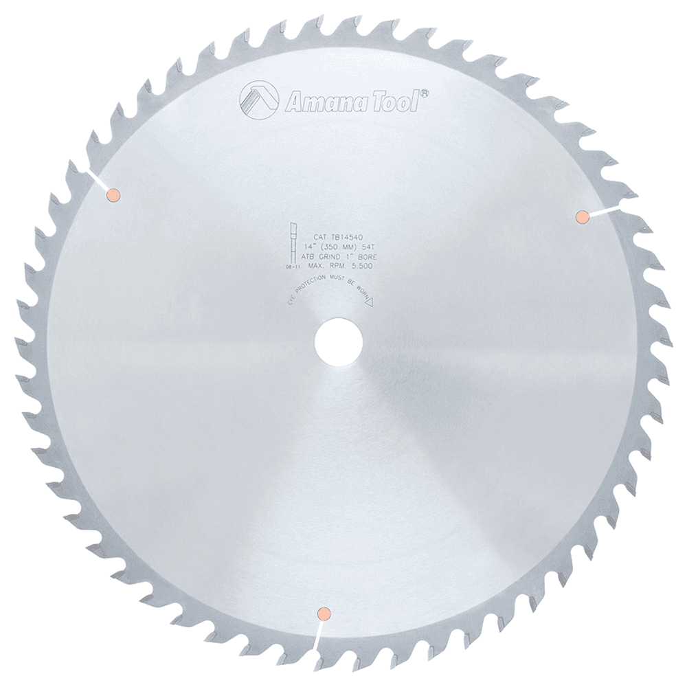 14" x 54 Teeth Thin Kerf Rip/Cross-Cut General Purpose Saw Blade