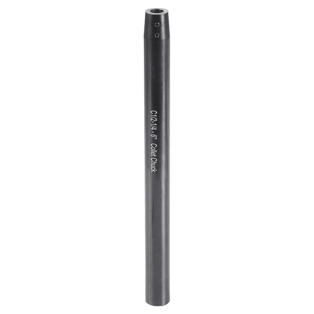 6" Length x 1/4" Inner Dia CNC Narrow Reach Tool Holder Extension, 1/2" Shank