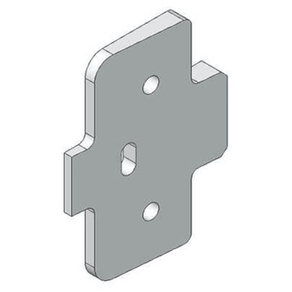 Clip Top +5° 4mm Angled Spacer, Nickel-Plated